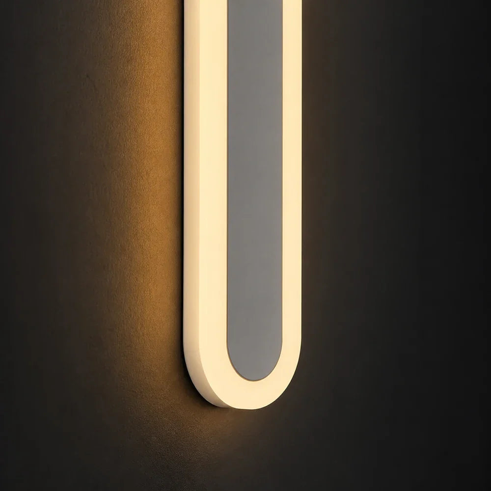 Aplica LED de Exterior SUHA, Lungime 60cm, 8W, IP65, Metal, Liniar, Alb, imaginea 3