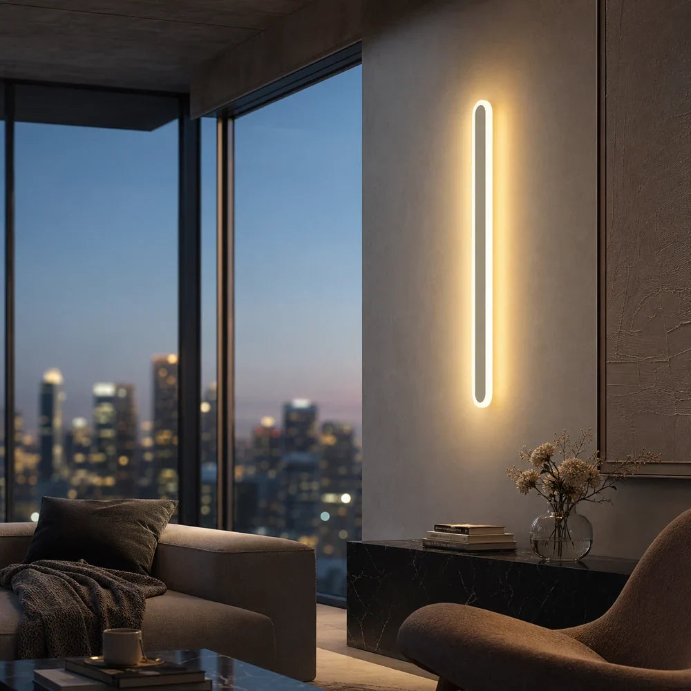Aplica LED de Exterior SUHA, Lungime 60cm, 8W, IP65, Metal, Liniar, Alb, imaginea 7