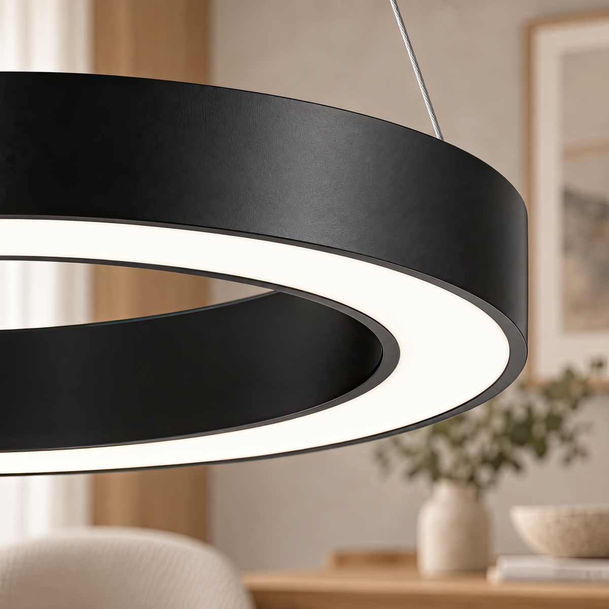 Lustra LED LL5001/600BK