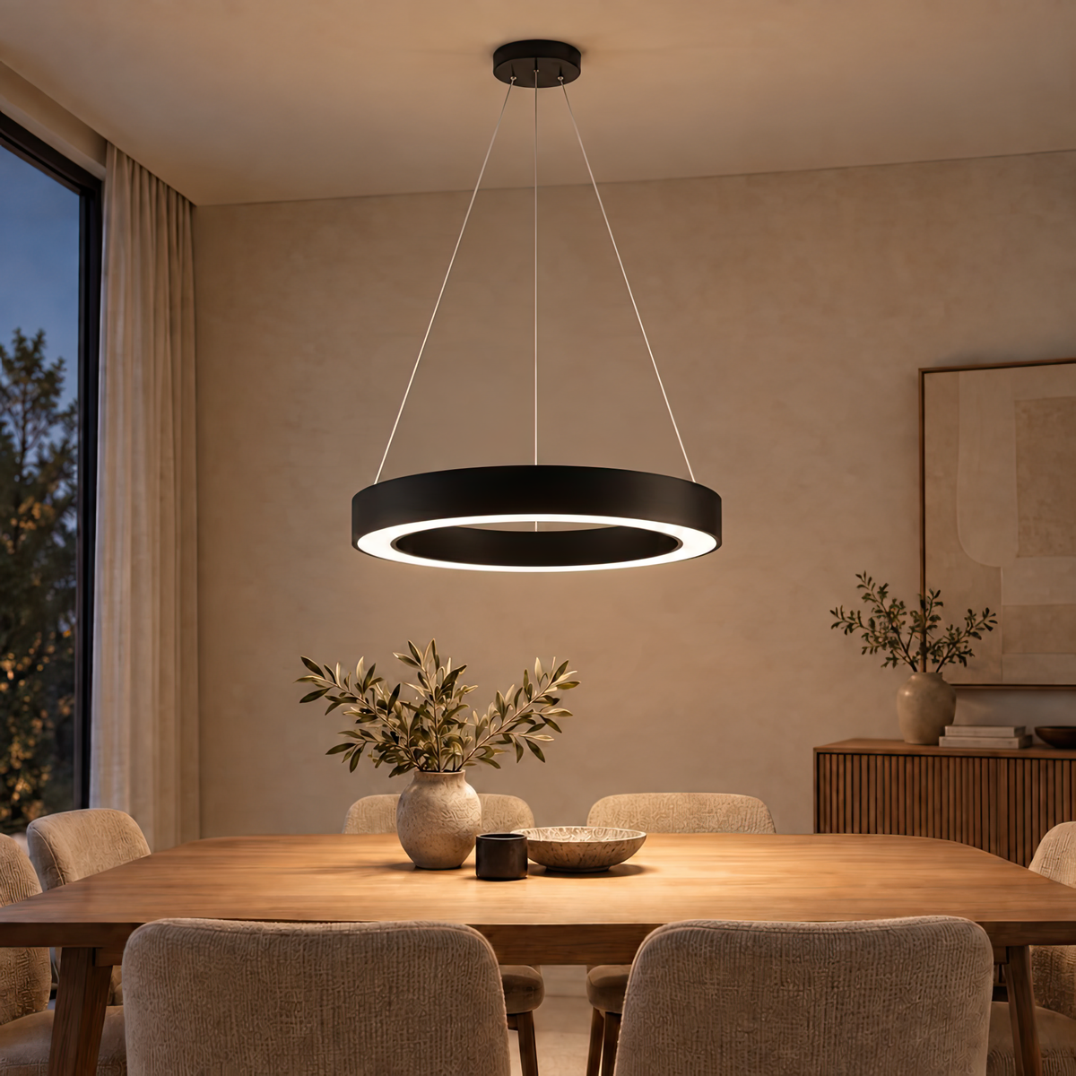 Lustra LED LL5001/600BK
