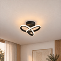 Lustra LED VERTEX Infinitum 13W, Lumina Rece/Calda/Neutra, Negru