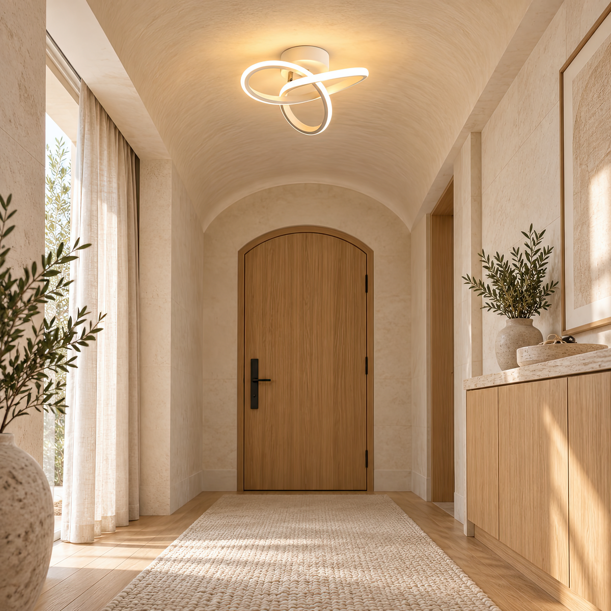 Lustra LED VERTEX Infinitum 13W, Lumina Rece/Calda/Neutra, Alb, imaginea 9