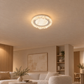 Lustra LED DAIRA Petito, 50W, Diametru 29cm, Lumina Calda/Neutra/Rece, Alb