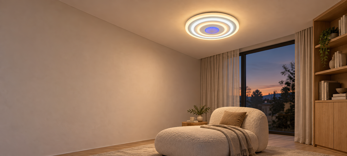 Lustra LED NIVARA 3D 20W, Diametru 30cm, lumina Rece/Calda/Neutra, Alb, imaginea 11