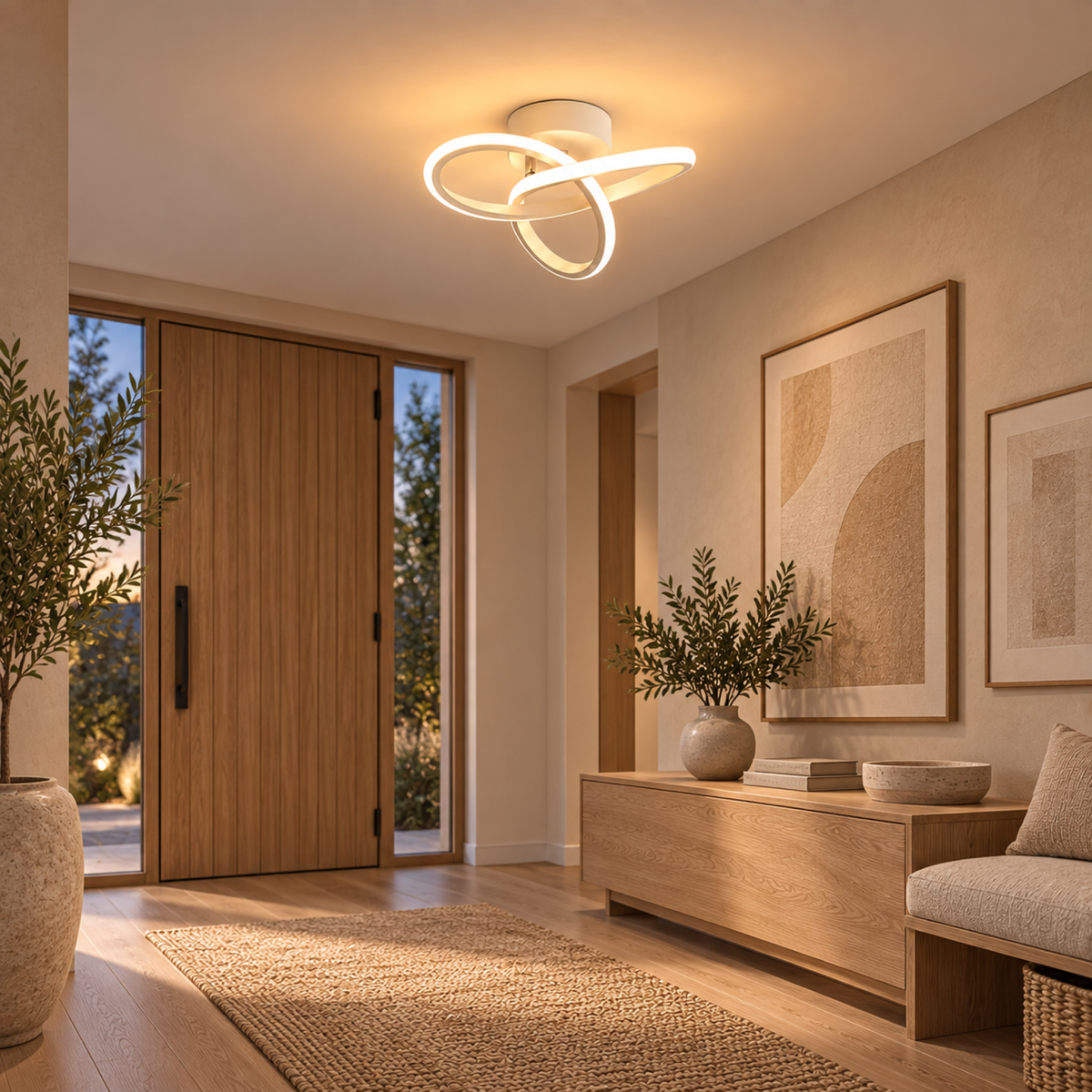 Lustra LED VERTEX Infinitum 13W, Lumina Rece/Calda/Neutra, Alb, imaginea 13