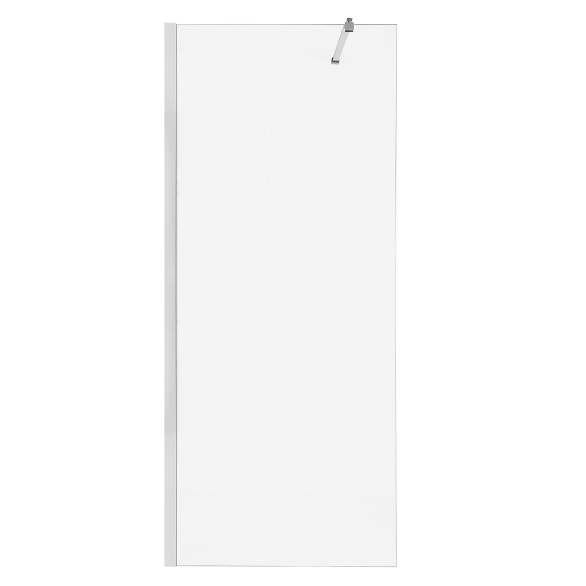 Paravan duș Walk-In 120x195 cm, sticlă securizată 8 mm, transparentă, profil metalic rezistent