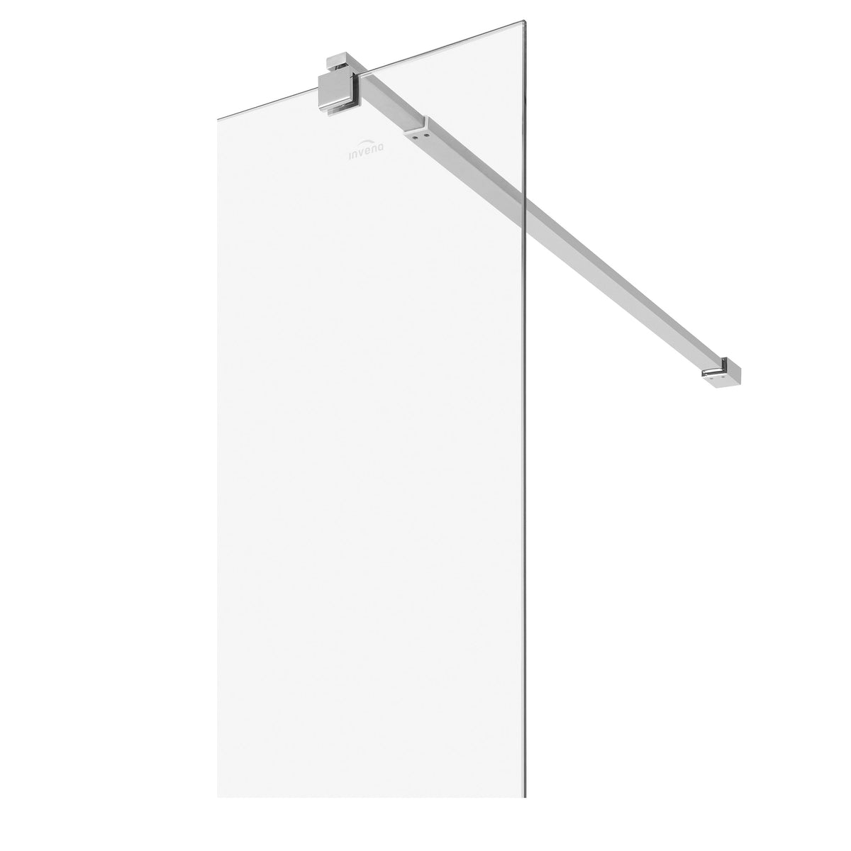 Paravan duș Walk-In 100x195 cm, sticlă securizată 8 mm, transparentă, profil metalic rezistent