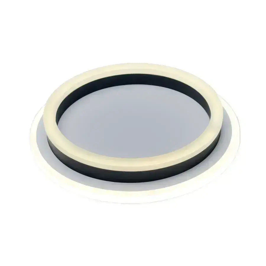 Lustra LED SOLENA ROTONDA 13W, Diametru 25cm, lumina Rece/Calda/Neutra, Alb Negru, imaginea 4