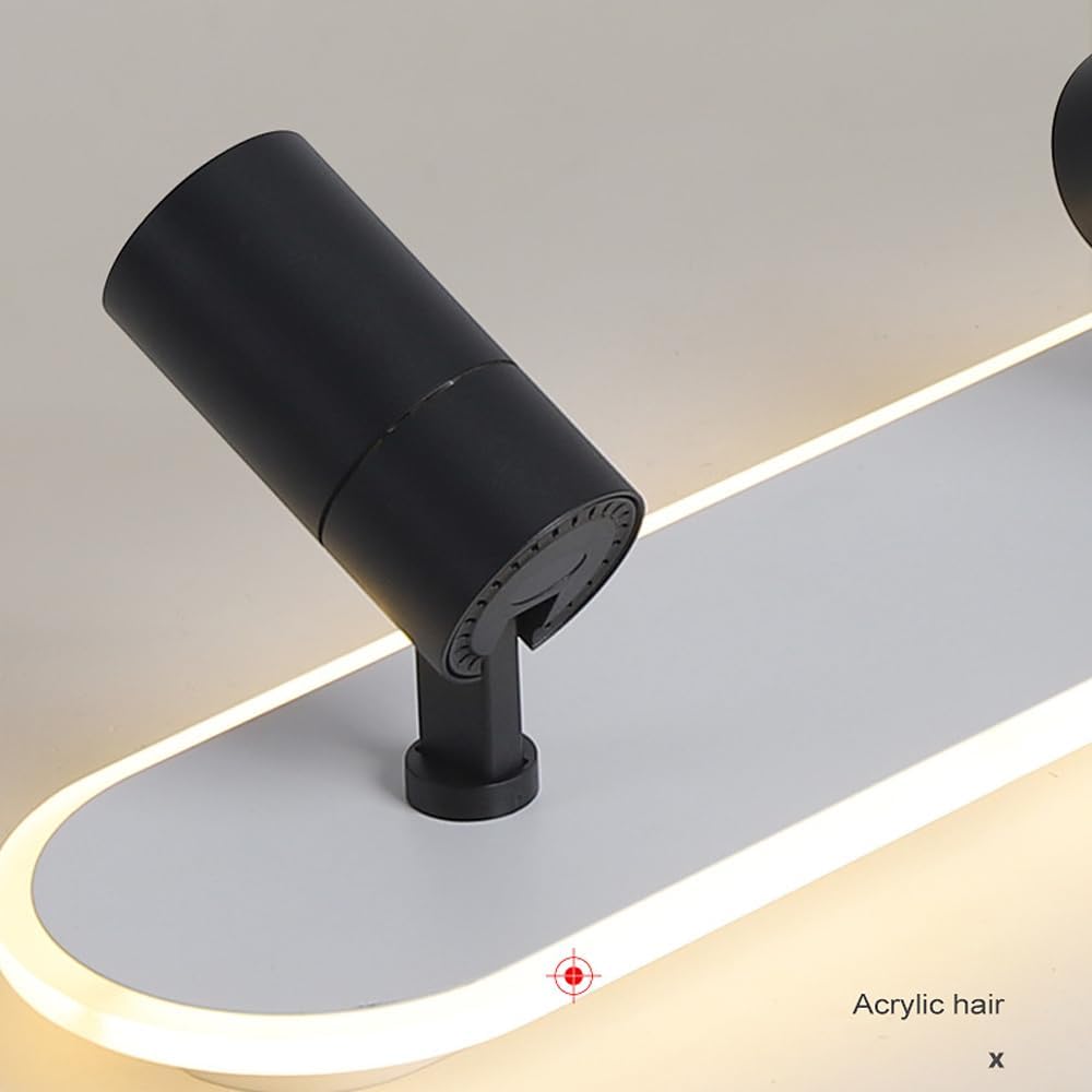 Lustra LED Reglabil FISSO Camilla 69W, lumina Rece/Calda/Neutra, Negru, imaginea 5