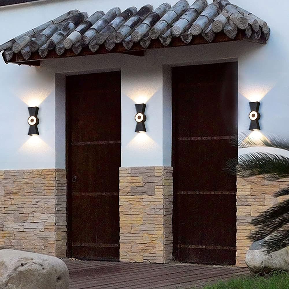 Aplica LED de Exterior AX161, 7W, Metal, Negru, imaginea 3