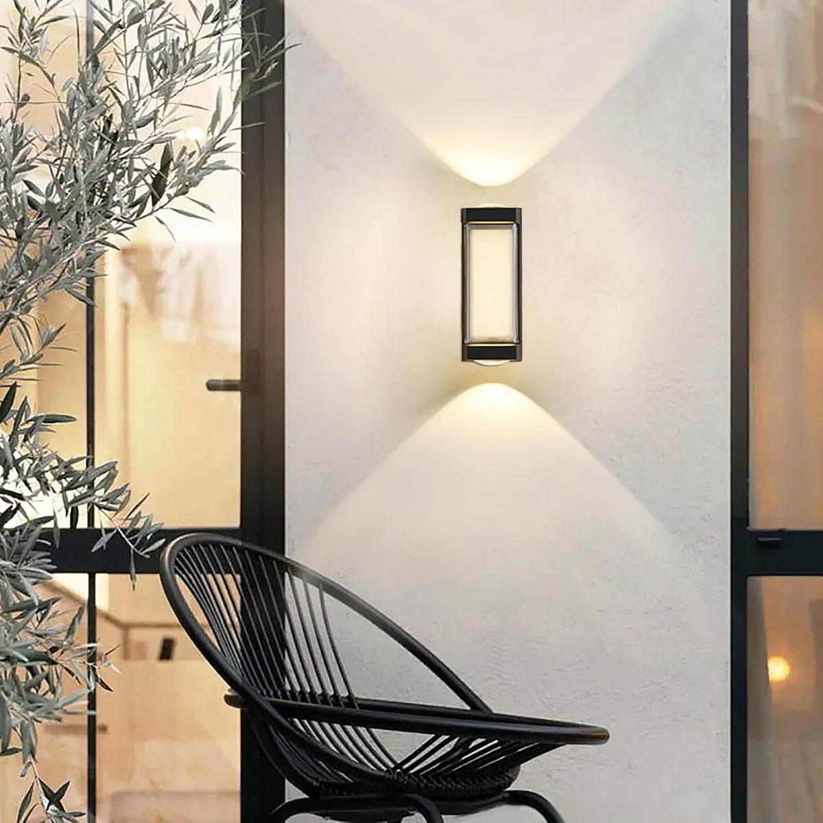 Aplica LED Exterior AX151BK 8W Negru