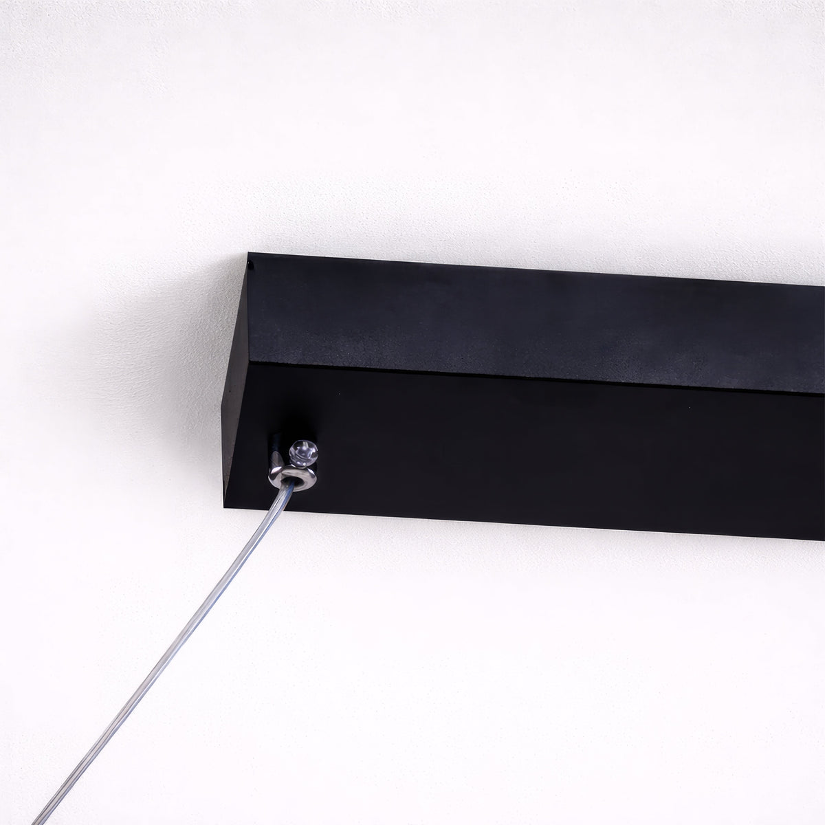 Lustra LED Suspendata cu Telecomanda, FLUX, 27W, 97cm, Lumina Rece/Calda/Neutra 3000K/4000K/6000K, Dimabila, Negru, Inaltime Reglabila, imaginea 9