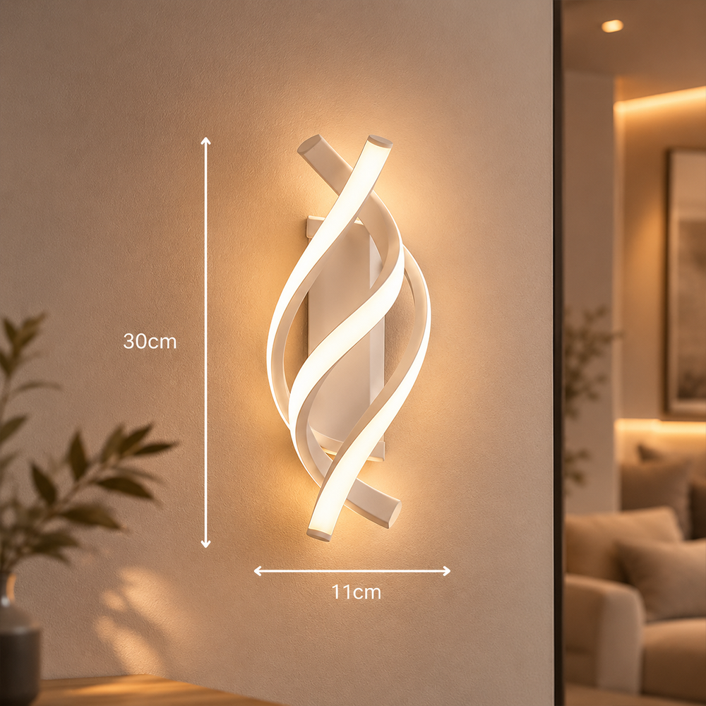 Aplica LED Reid 13W, Lumina Rece/Calda/Neutra, Alb, imaginea 4