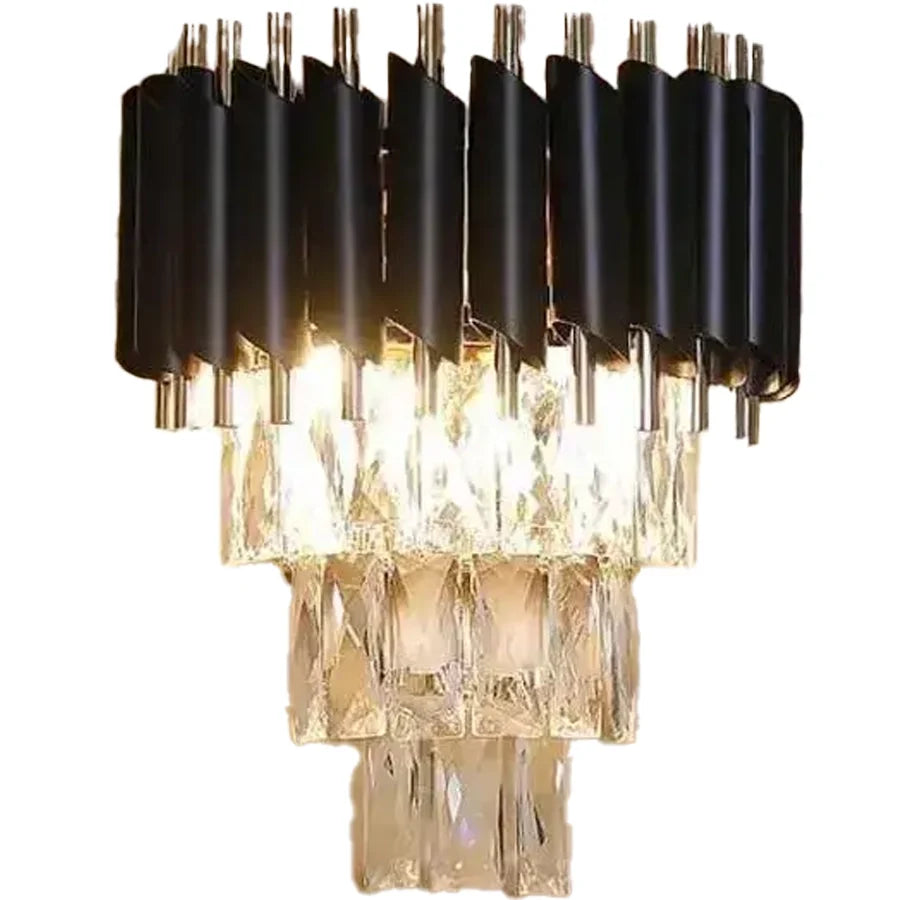Aplica Candelabru Cristal VERSAILLES Piccolo, 2xE14, Negru, imaginea 6
