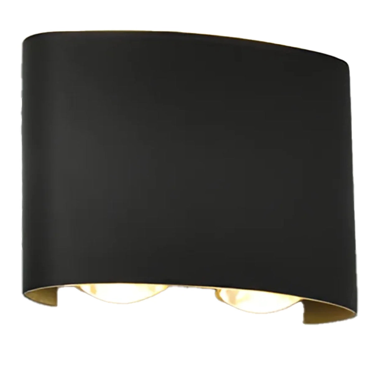 Lustra LED de Exterior si Interior, 4 Surse x 1W, IP65, ABS, Negru, 3000K, imaginea 4