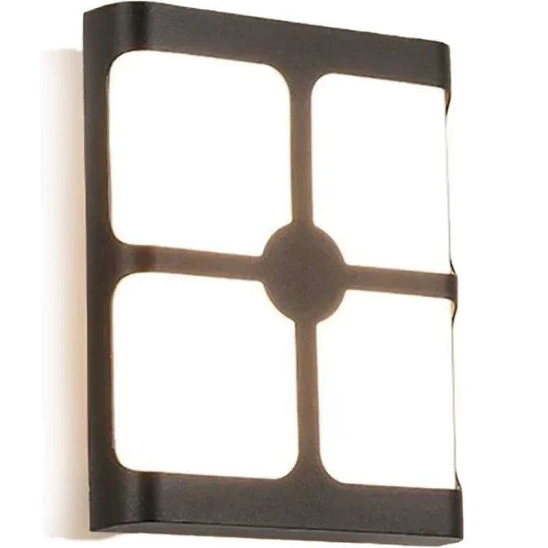 Lustra LED Exterior Timeea, 18W, Negru, 3000K, imaginea 5