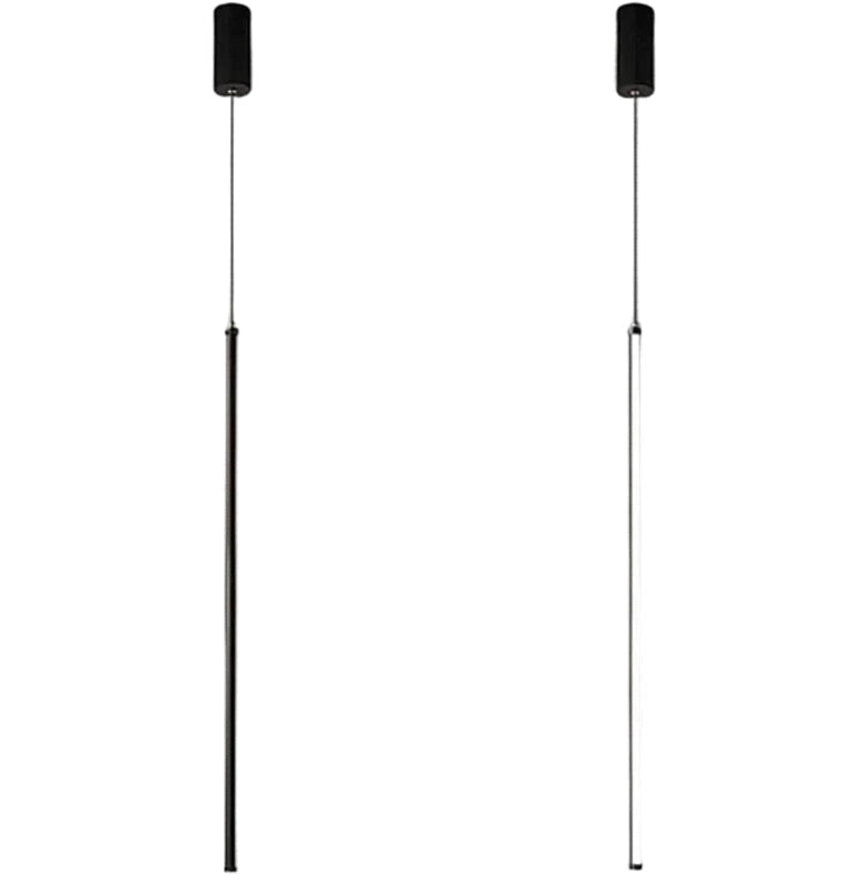 Pendul Pluto, 17W, Lumina Rece/Calda/Neutra, Negru