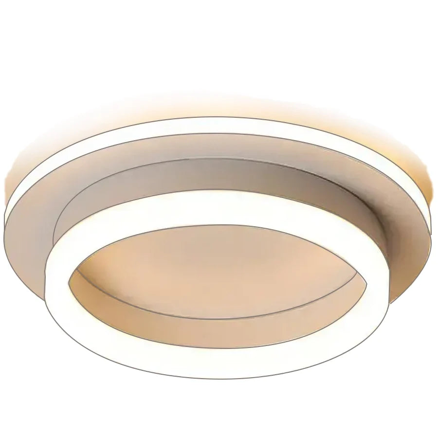 Lustra LED MODERNA 26W, Diametru 20cm, Rotunda, lumina Rece/Calda/Neutra, Alb, imaginea 2