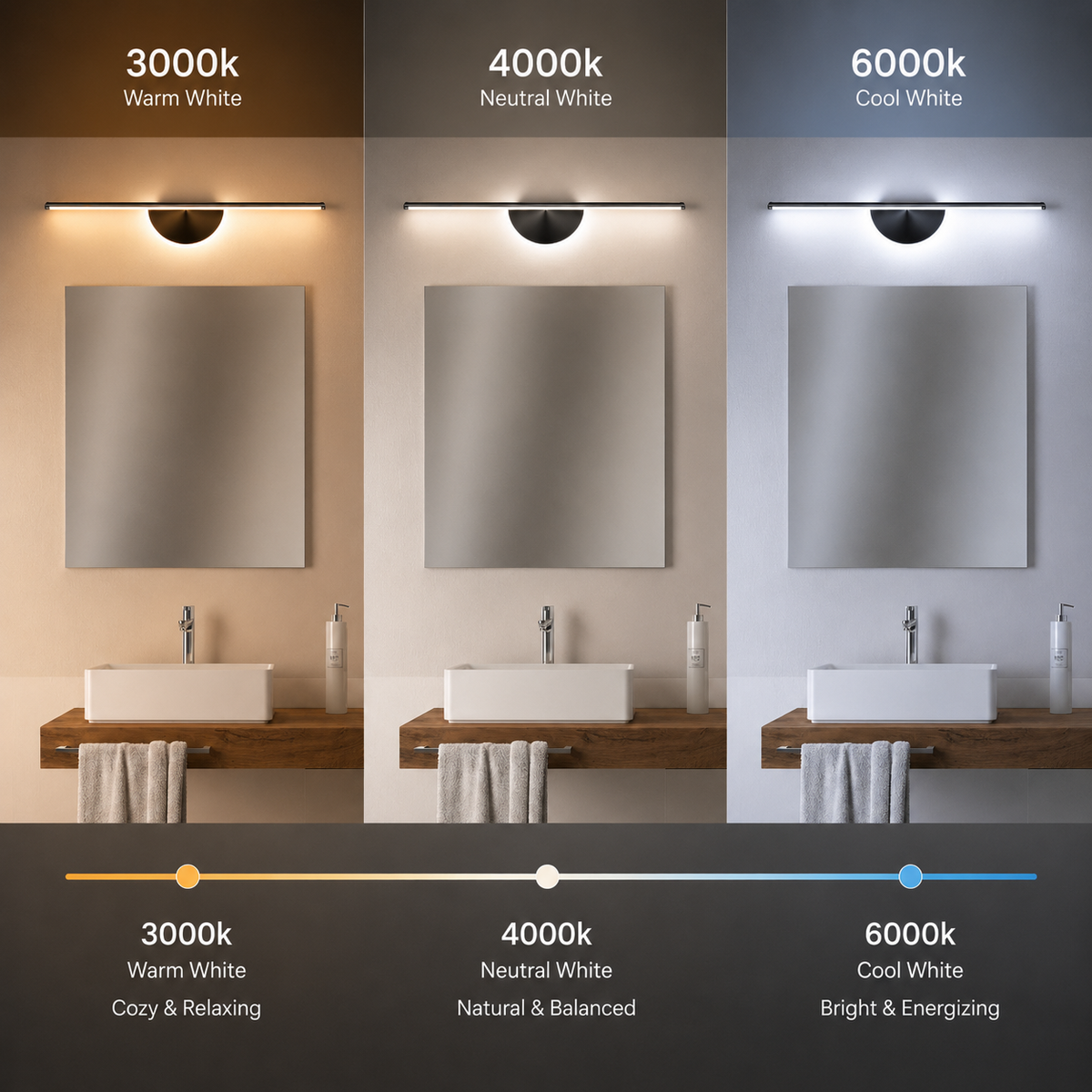 Aplica LED AL517BK
