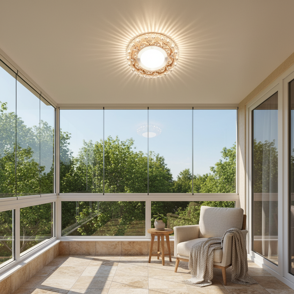 Spot LED ORBITA, 5W, Rotund, Lumina Rece / Calda, Bronz Antichizat, Rasina si Sticla SL304AB