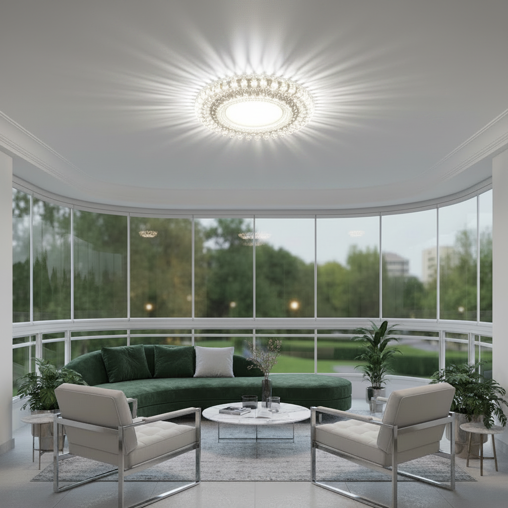 Spot LED ORBITA, 5W, Rotund, Lumina Rece / Calda, Bronz Antichizat, Rasina si Sticla SL680AB