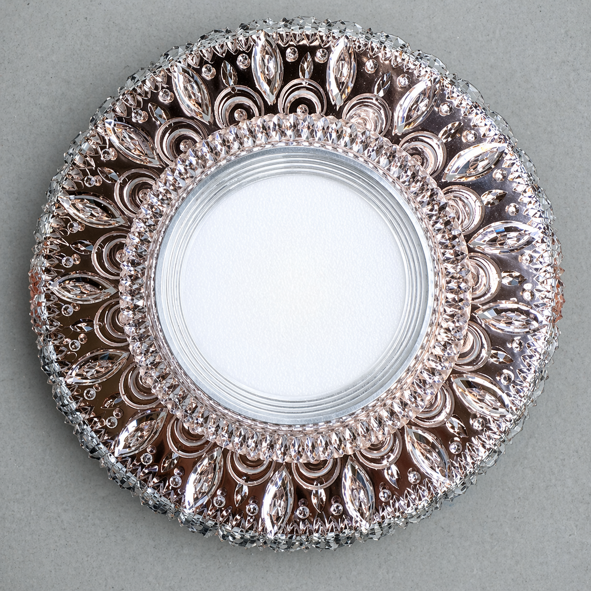 Spot LED ORBITA, 5W, Rotund, Lumina Rece / Calda, Bronz Antichizat, Rasina si Sticla SL681AB