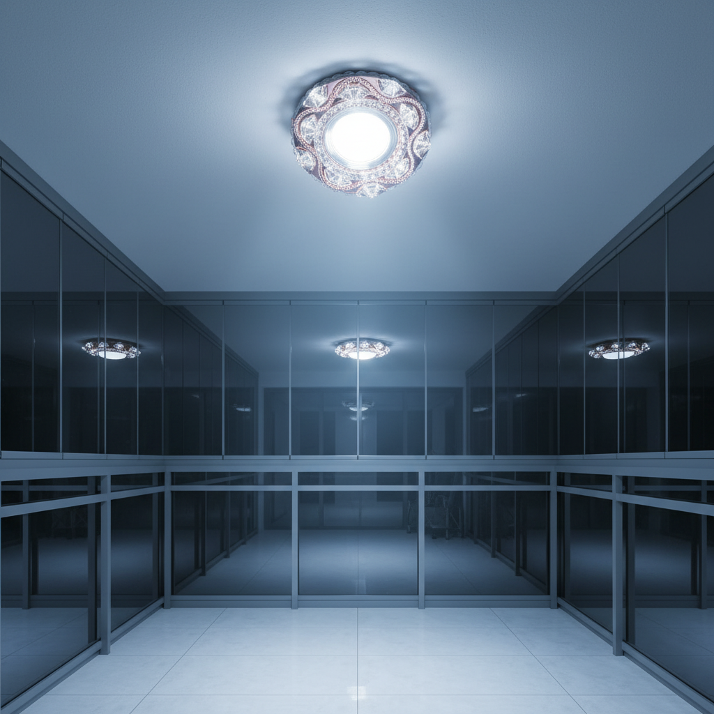 Spot LED ORBITA, 5W, Rotund, Lumina Rece / Calda, Bronz Antichizat, Rasina si Sticla SL682AB