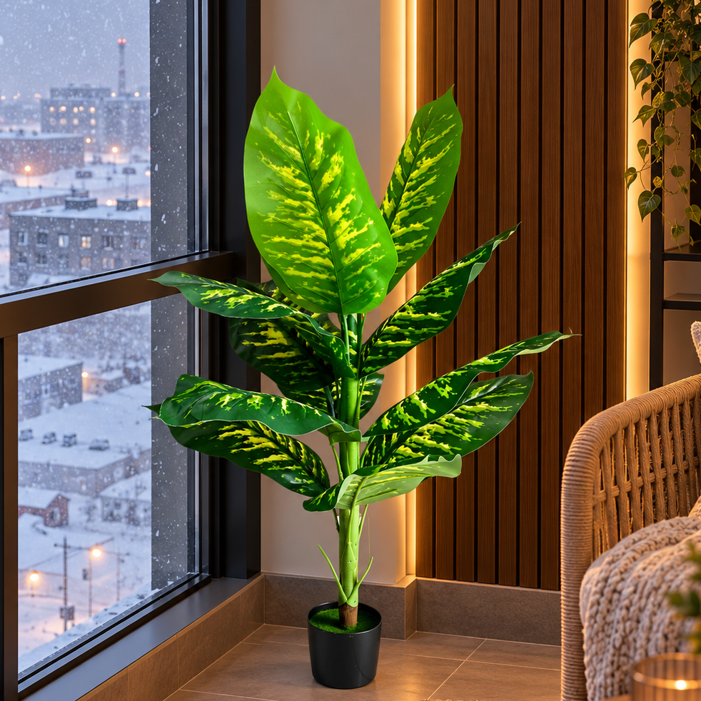 Planta decorativa din plastic HW100