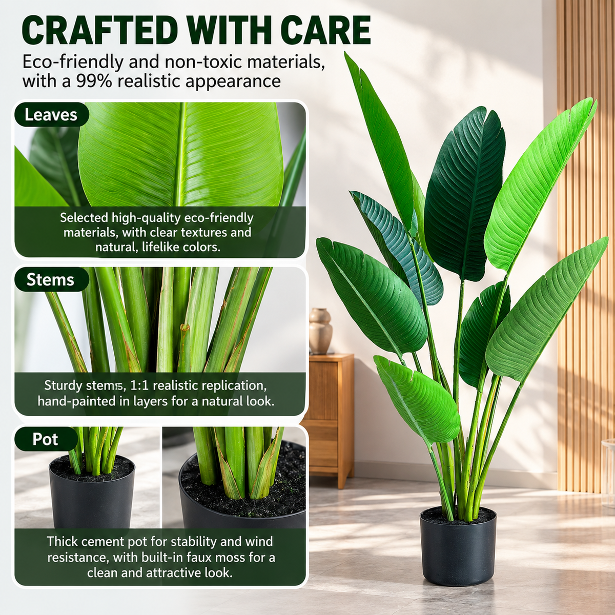 Planta decorativa din plastic GSD102