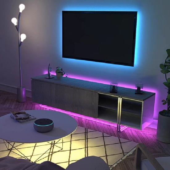 Kit Banda LED 5050 5m cu telecomanda, RGB, 10W/m, 5m, IP44, imaginea 3