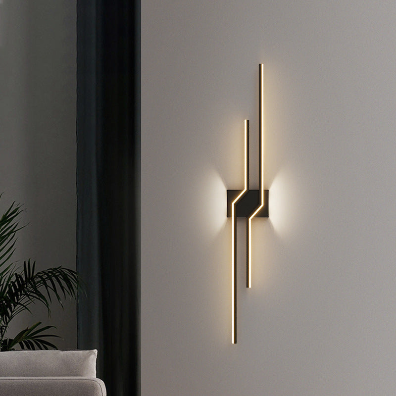 Aplica LED AL100BK 60W Negru, imaginea 1