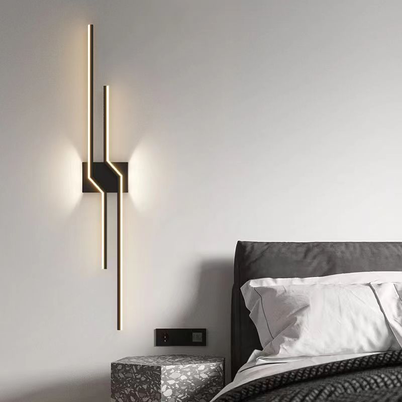 Aplica LED AL100BK 60W Negru, imaginea 2