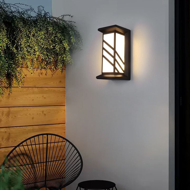 Aplica LED Exterior AX140BK 20W Alb Negru, imaginea 1
