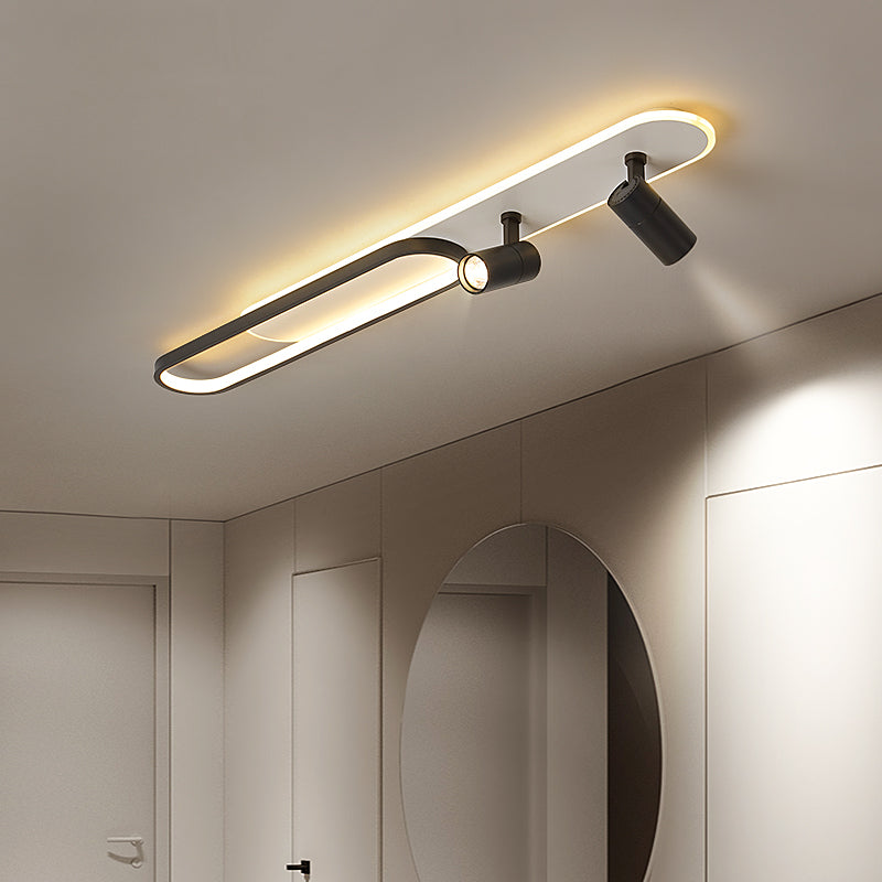 Lustra LED Reglabil FISSO Camilla 69W, lumina Rece/Calda/Neutra, Negru, imaginea 6