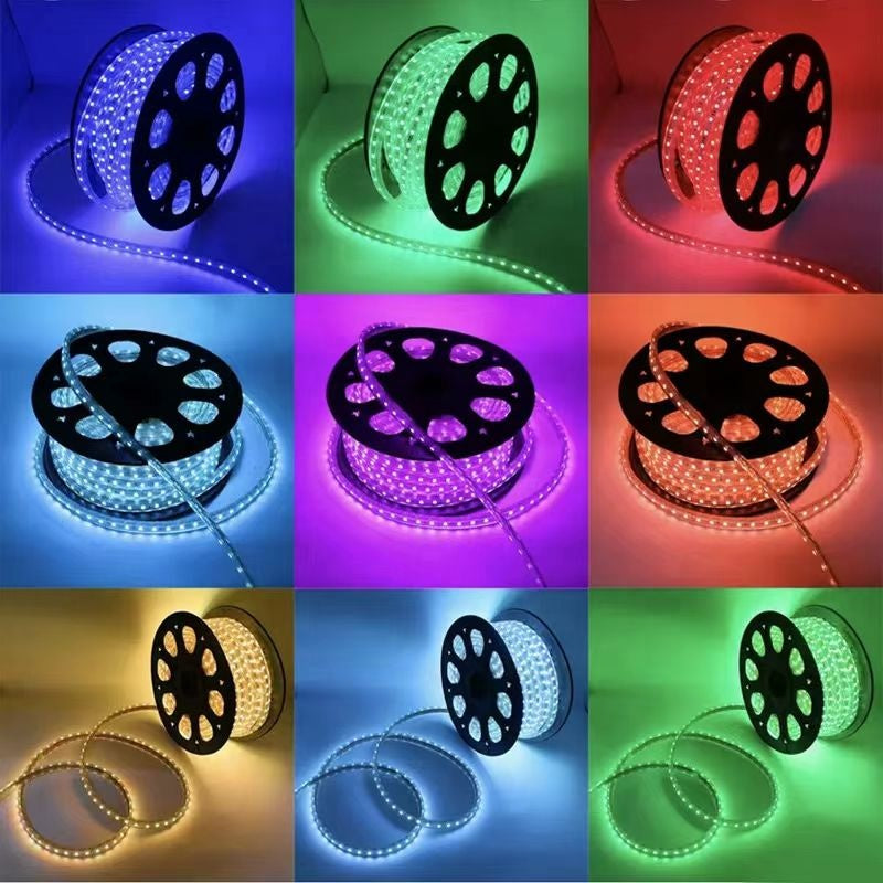 Banda Led 5050, RGB, 220V, 1m