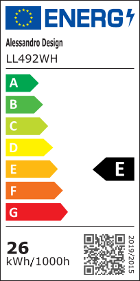 Lustra LED MODERNA 26W, Diametru 20cm, Rotunda, lumina Rece/Calda/Neutra, Alb, imaginea 3