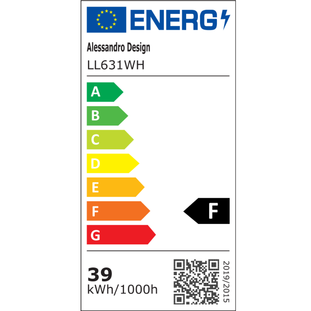 Lustra LED GUARELLA, 39W, lumina Rece/Calda/Neutra, Alb