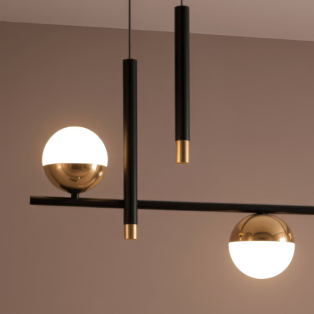 Lustra LED suspendata cu telecomanda DAMARA 44W, lumina Rece/Calda/Neutra, Dimabila, Negru, Inaltime Reglabila, imaginea 10