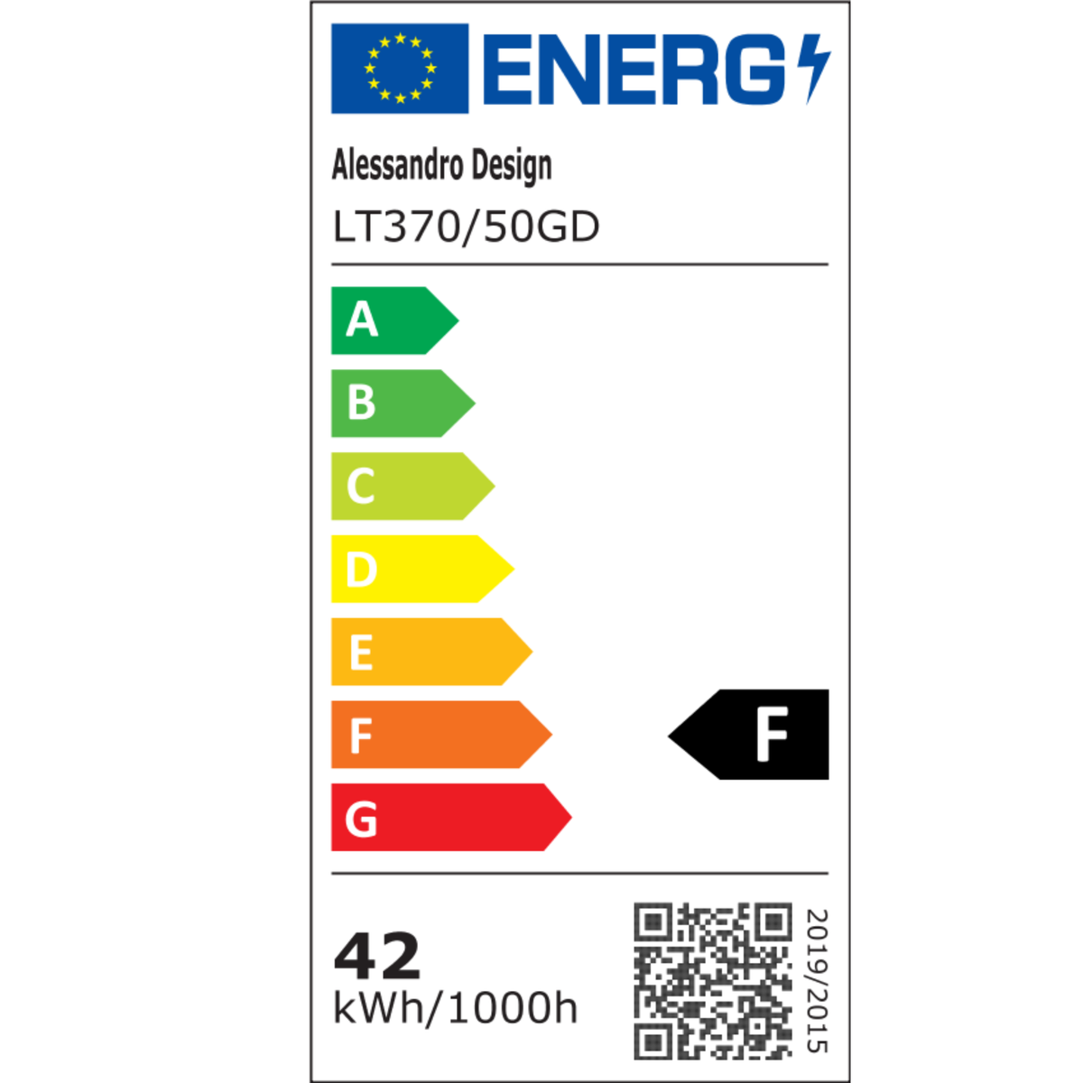 Lustra LED suspendata FAUSTO II, 42W, lumina Rece/Calda/Neutra, Inaltime Reglabila, Auriu