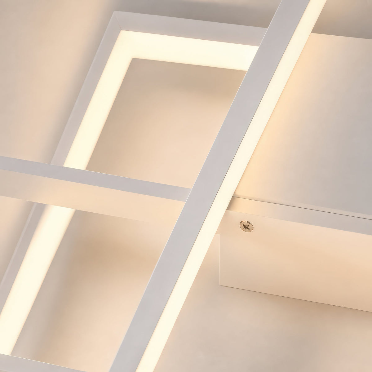 Lustra LED cu telecomanda LANDYN 78W, lumina Rece/Calda/Neutra, Dimabila, Alb, imaginea 2