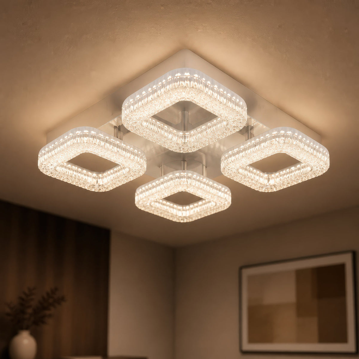 Lustra LED LT765/4WH