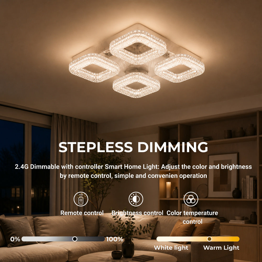 Lustra LED LT765/4WH