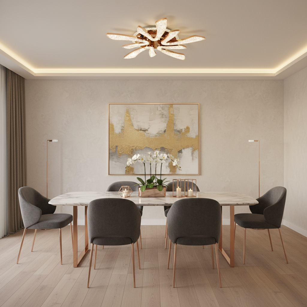 Lustra LED LT774/5GD