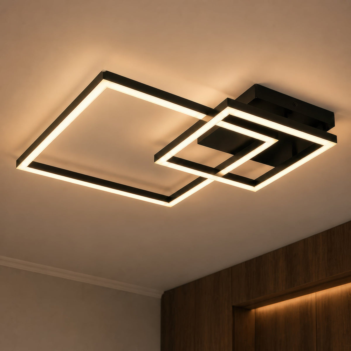 Lustra LED LT8004/2BK
