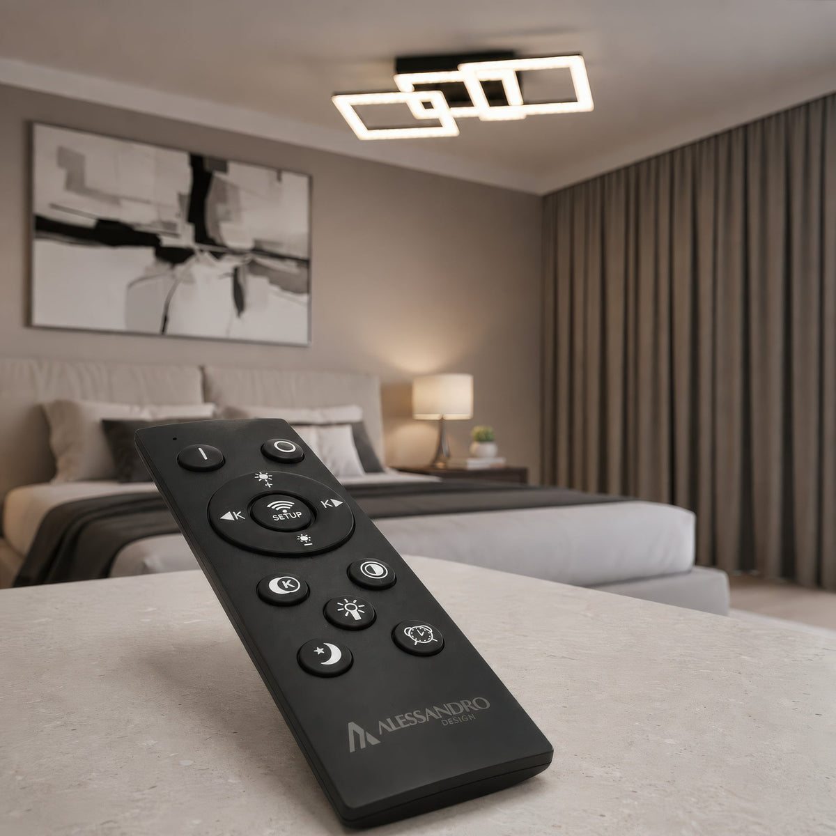 Lustra LED LT8006/3BK