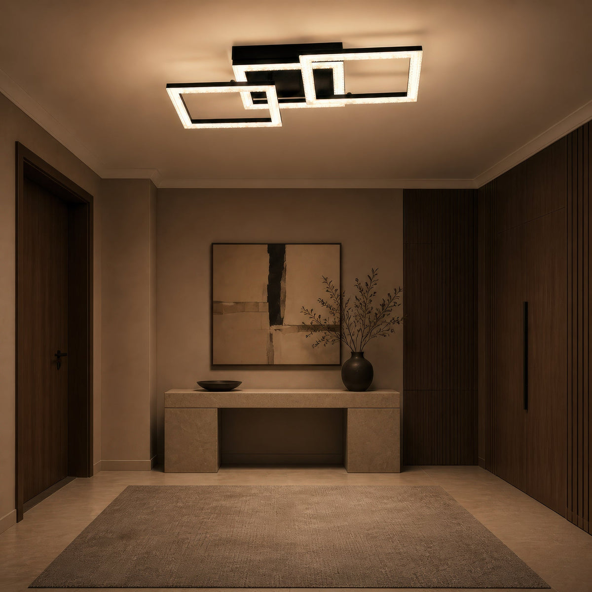 Lustra LED LT8006/3BK