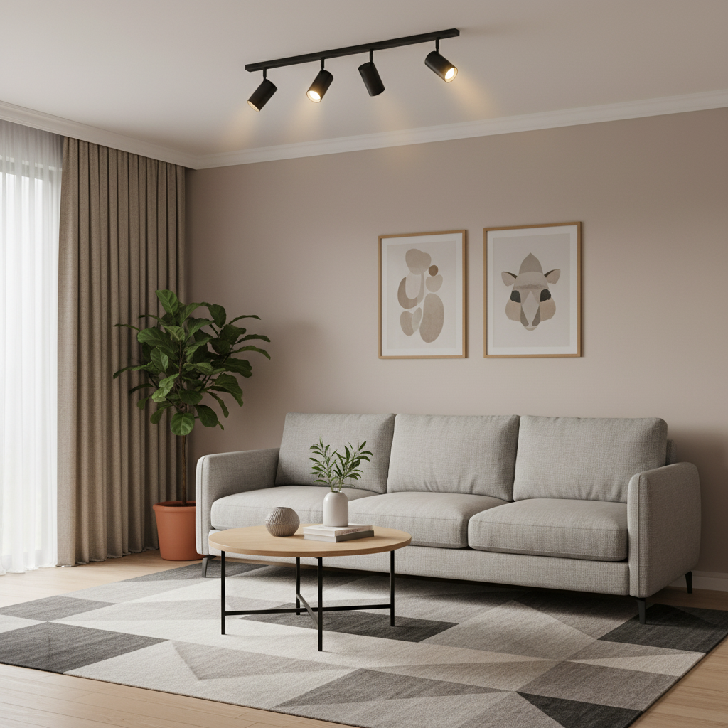 Lustra LC6003/4BK