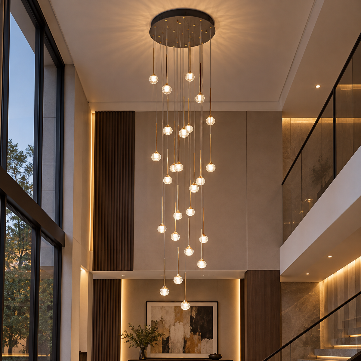 Lustra Led LL5013/25GD
