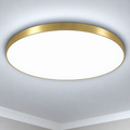 Plafoniera LED SOLIS, D47cm, 70W, Lumina Rece 6000K, Auriu