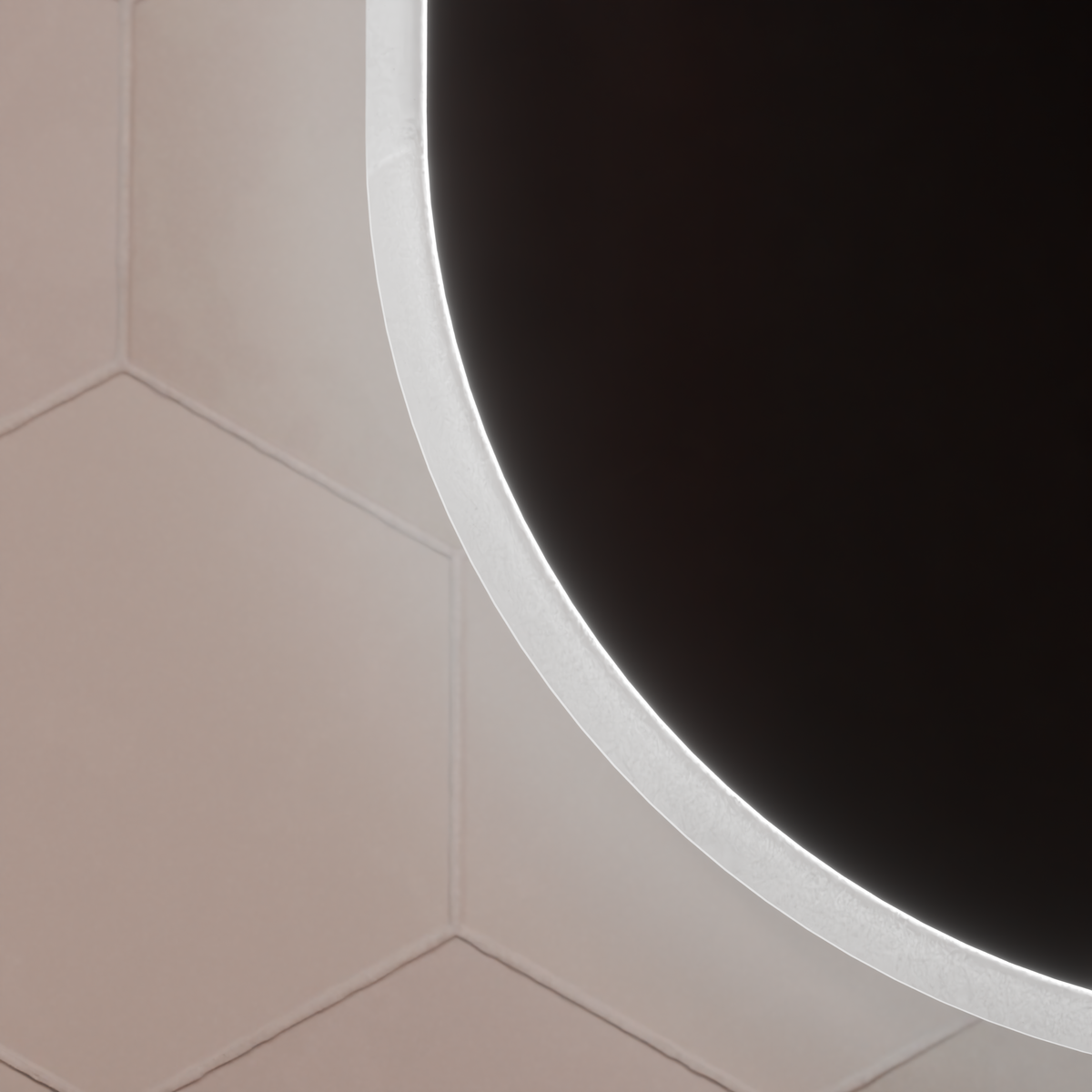 Oglinda LED Ovala 60x80cm Llexort, Touch, Sistem Dezaburire, Dimabila, imaginea 4